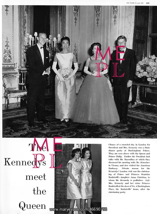 : The Kennedy's meet the Queen : The Kennedy's meet the Queen