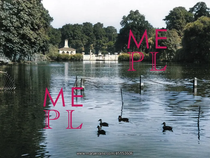: KENSINGTON GARDENS LAKE : KENSINGTON GARDENS LAKE