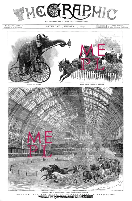 : Kensington Olympia, 1886 : Kensington Olympia, 1886