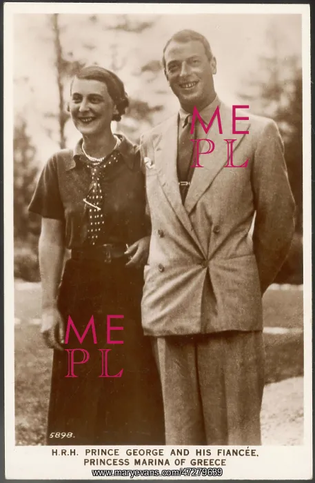 : KENT / GEORGE / MARINA 1934 : KENT / GEORGE / MARINA 1934