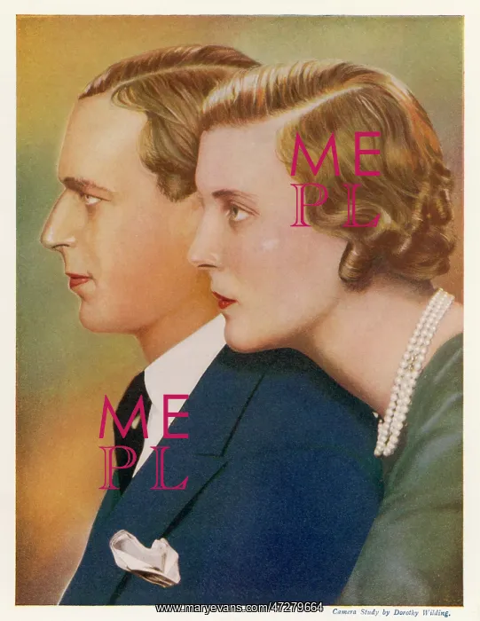 : KENT / GEORGE / MARINA / 1935 : KENT / GEORGE / MARINA / 1935