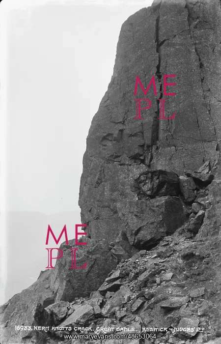 : Kent Knotts Crack, Great Gable : Kent Knotts Crack, Great Gable