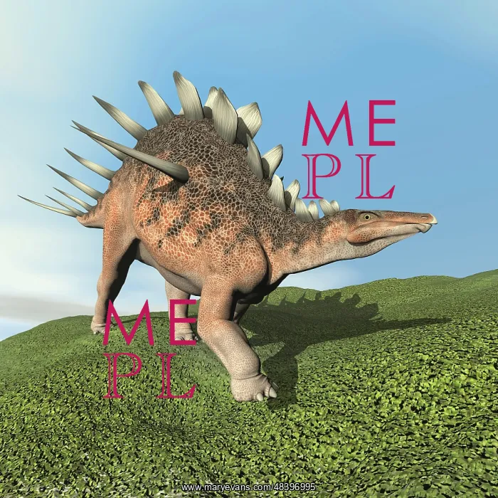: Kentrosaurus dinosaur : Kentrosaurus dinosaur