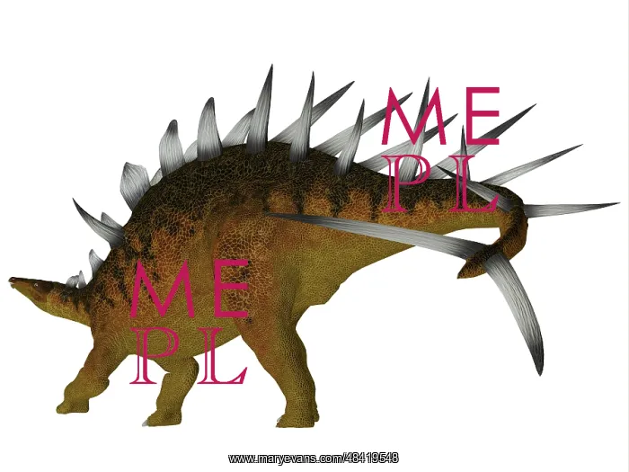 : Kentrosaurus dinosaur : Kentrosaurus dinosaur