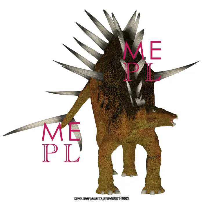 : Kentrosaurus dinosaur : Kentrosaurus dinosaur