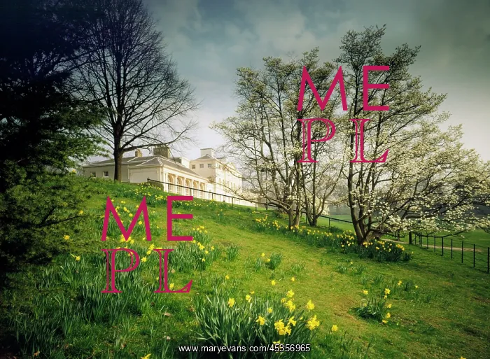: Kenwood House in Sprin : Kenwood House in Sprin