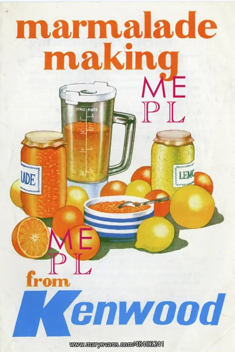  : Kenwood Liquidiser for Marmalade Making