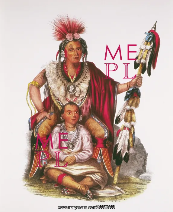 : Keokuk - Native American - Man : Keokuk - Native American - Man