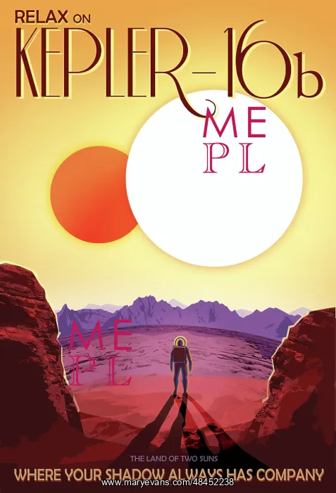 : Kepler-16b orbits a pair of stars in this : Kepler-16b orbits a pair of stars in this
