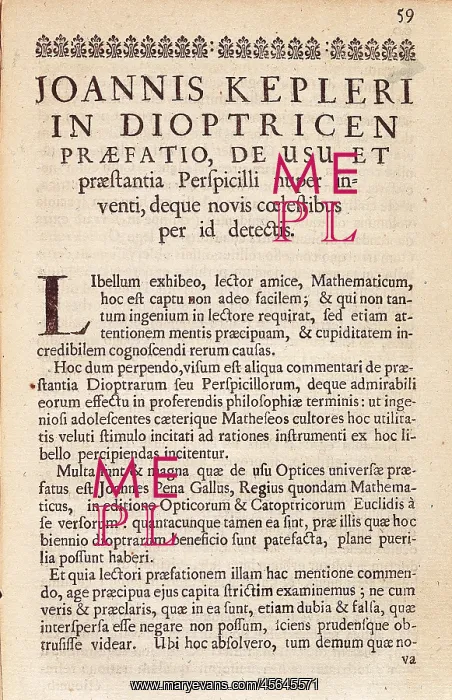 : Kepler, Johannes (1571-1630) : Kepler, Johannes (1571-1630)
