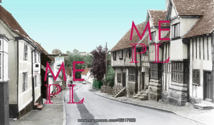  : Kersey, The Street c1965