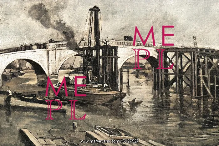 : KEW BRIDGE GOES : KEW BRIDGE GOES