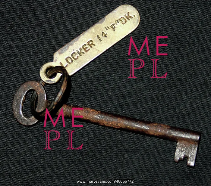 : Key for a locker on the Titanic : Key for a locker on the Titanic