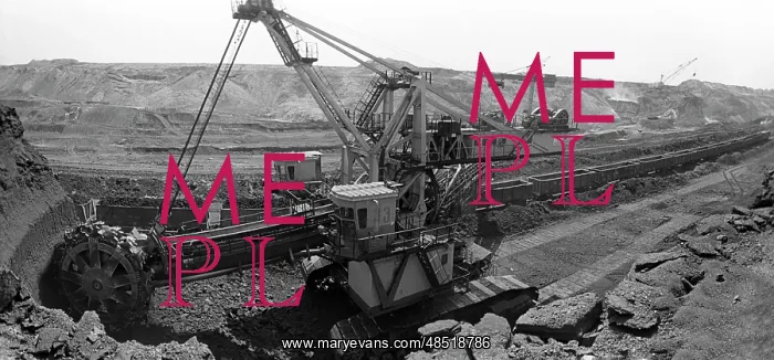 : Kharanor coal open-cast mine, 1980 : Kharanor coal open-cast mine, 1980