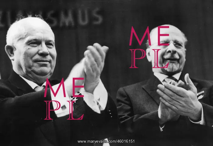: Khrushchev and Ulbricht : Khrushchev and Ulbricht