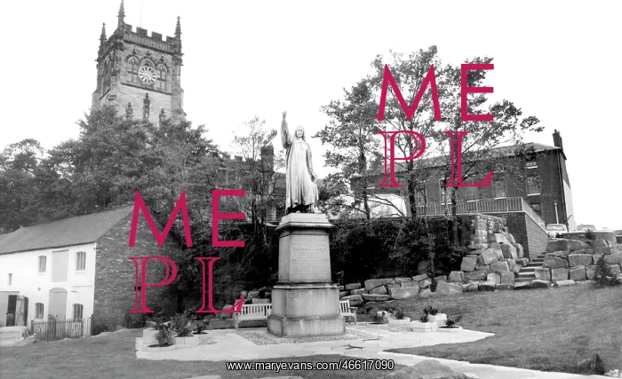  : Kidderminster, Richard Baxter Memorial c1970