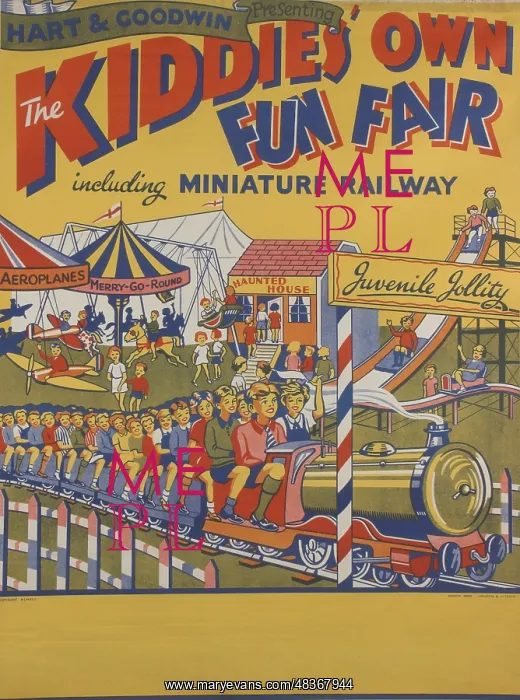  : Kiddies Own Fun Fair Poster