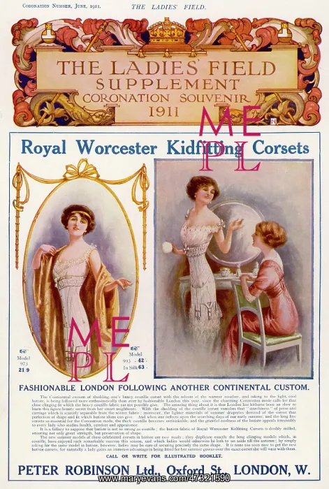 : KIDFITTING CORSETS 1911 : KIDFITTING CORSETS 1911