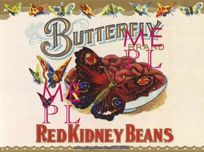  : Kidney Bean Label