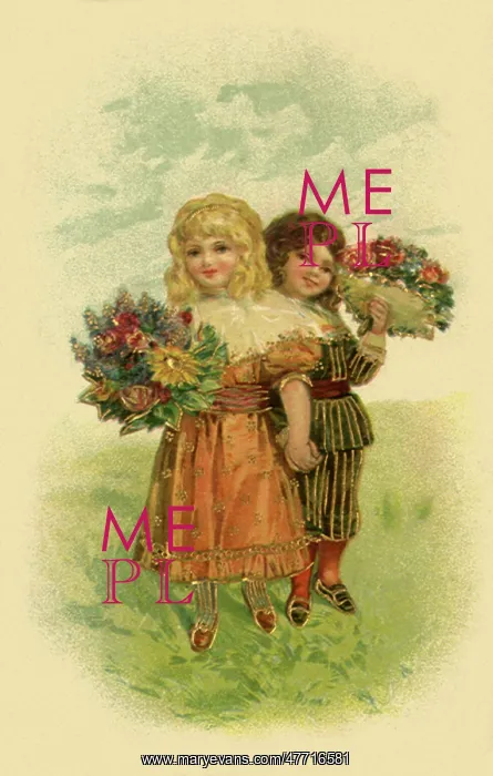  : Kids with Bouquets
