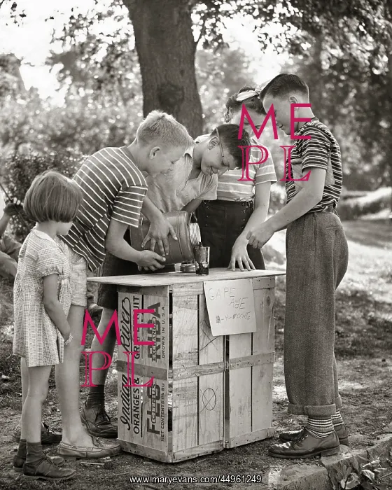 : Kids Operating a Roadside Cold Drink Stand Westchester : Kids Operating a Roadside Cold Drink Stand Westchester