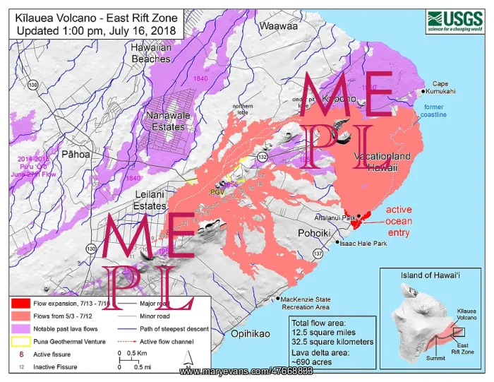 : Kilauea Eruption, July 2018 : Kilauea Eruption, July 2018