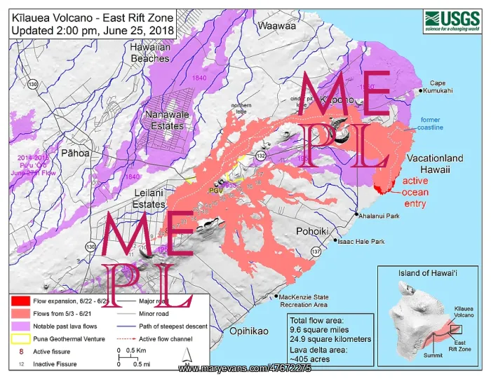 : Kilauea Eruption, June 2018 : Kilauea Eruption, June 2018