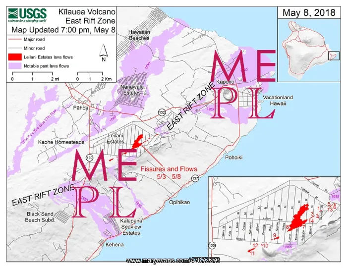 : Kilauea Eruption, May 2018 : Kilauea Eruption, May 2018