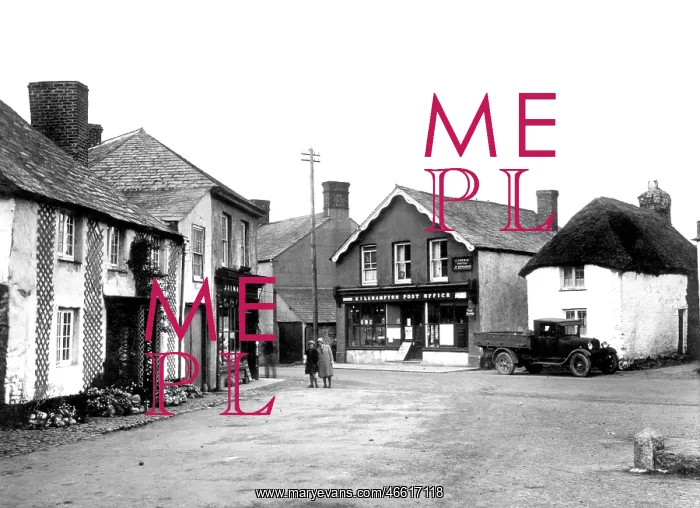  : Kilkhampton, a corner of the Village c1950