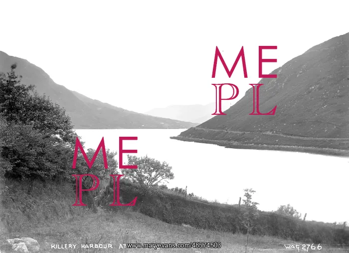: Killery Harbour at Leenane : Killery Harbour at Leenane