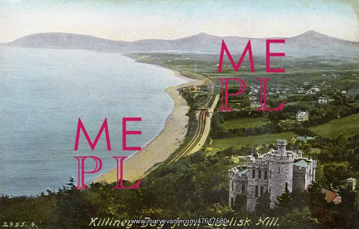  : Killiney Bay, Ireland, from Obelisk Hill