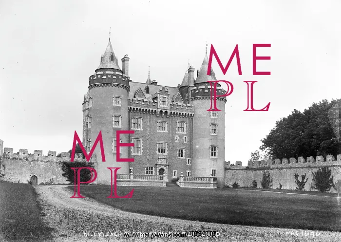 : Killyleagh Castle from the Courtyard : Killyleagh Castle from the Courtyard