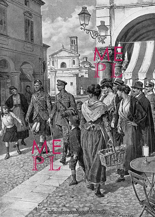 : The Kilt in Italy by WW1 : The Kilt in Italy by WW1