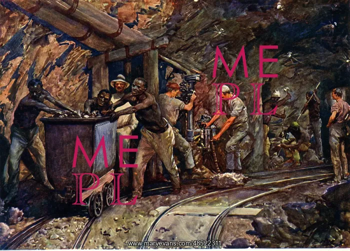 : In a Kimberley Diamond Mine by John H F Bacon : In a Kimberley Diamond Mine by John H F Bacon