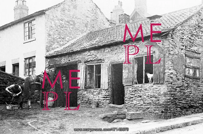 : Kimberworth Old Smithy early 1900s : Kimberworth Old Smithy early 1900s
