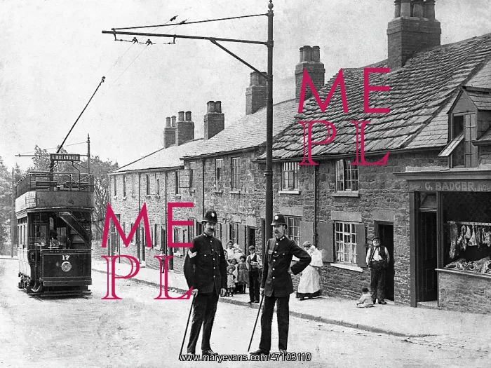  : Kimberworth Tram Terminus early 1900s