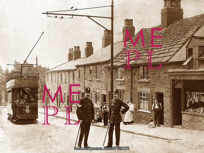  : Kimberworth Tram Terminus early 1900s