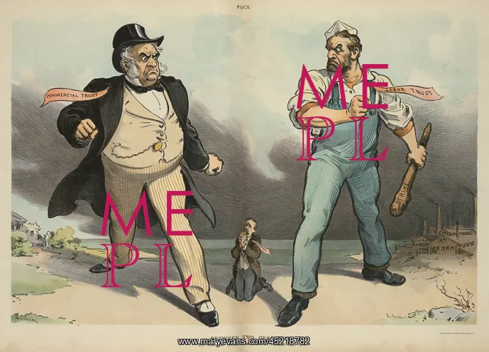 : BETWEEN TWO OF A KIND. Cartoon portrays ? : BETWEEN TWO OF A KIND. Cartoon portrays ?