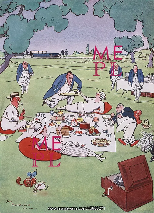 : One Kind of Picnic - Another by H. M. Bateman 1 of 2 : One Kind of Picnic - Another by H. M. Bateman 1 of 2