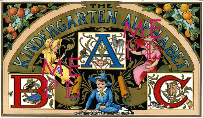  : Kindergarten Alphabet