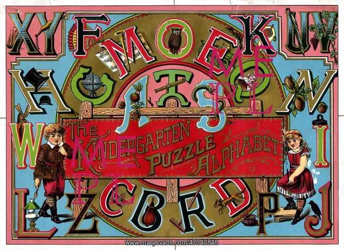  : Kindergarten Alphabet