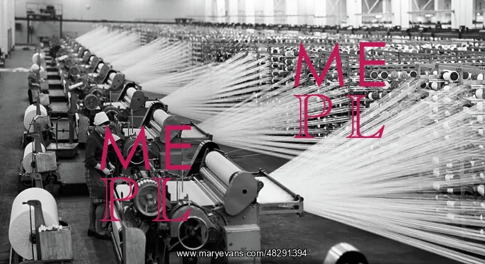 : At Kineshma spinning and weaving mill, 1967 : At Kineshma spinning and weaving mill, 1967