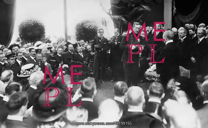 : King Albert I opens the World Exposition in Brussels, 1910 : King Albert I opens the World Exposition in Brussels, 1910