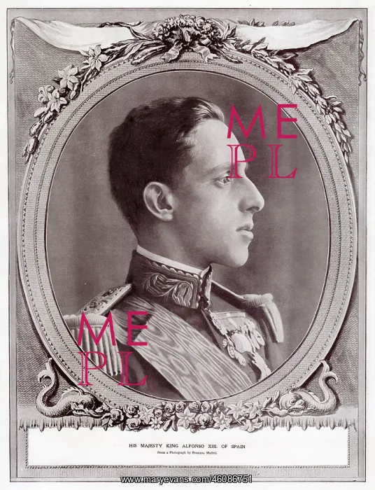 : King Alfonso XIII of Spain : King Alfonso XIII of Spain
