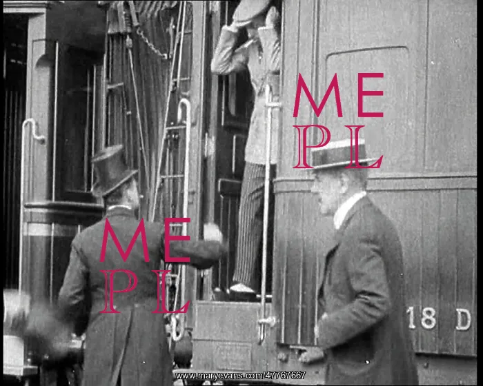 : King Alfonso XIII Of Spain Stepping Off A Train : King Alfonso XIII Of Spain Stepping Off A Train