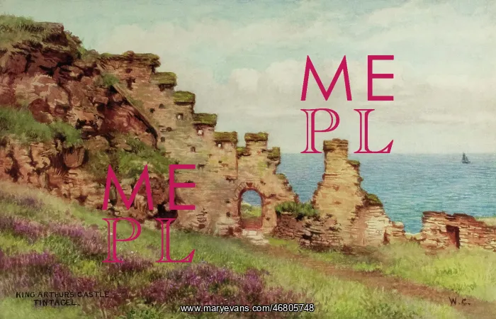 : King Arthur's Castle, Tintagel, Cornwall : King Arthur's Castle, Tintagel, Cornwall