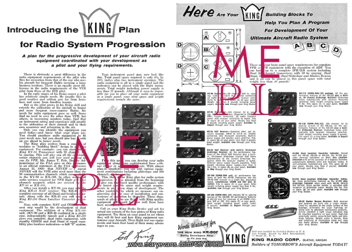 : King Avionics Suites 1961 : King Avionics Suites 1961