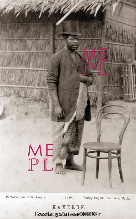 : King Bell of Cameroon, 1886 : King Bell of Cameroon, 1886