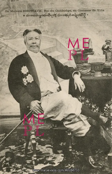 : The King of Cambodia - Sisowath : The King of Cambodia - Sisowath