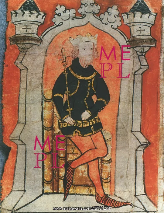 : King in Castle Doorway : King in Castle Doorway